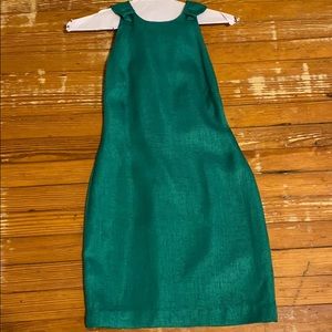 Badgley Mischka green dress